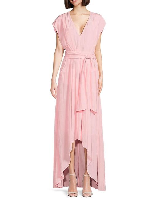 Ramy Brook Pink Rebecca Maxi Dress