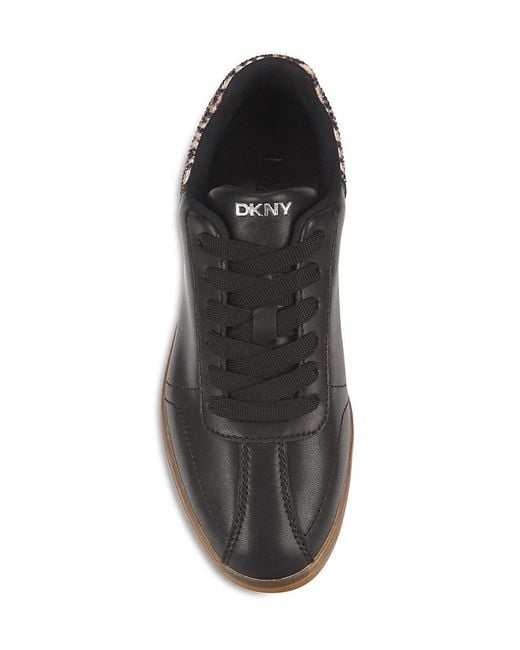 DKNY Black Seacliff Sneakers