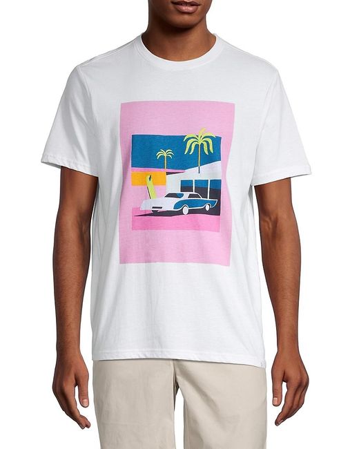 Sovereign Code Cotton Theo Graphic T-shirt in White for Men | Lyst