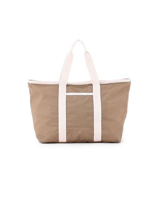 LeSportsac White Logo Packable Tote