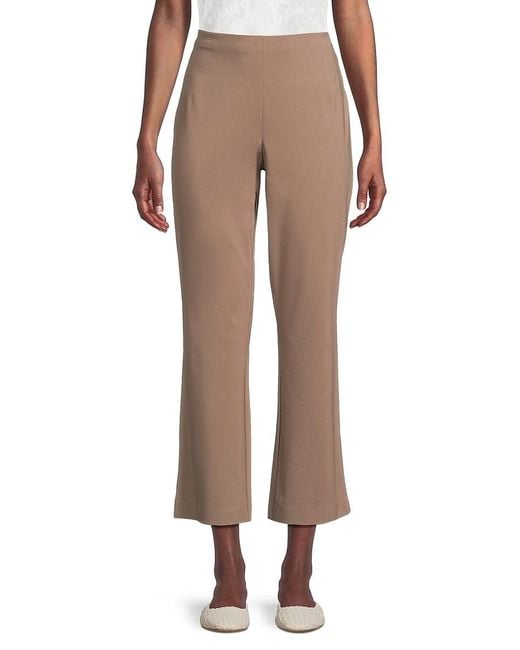 Saks Fifth Avenue Natural Sandy Full-Length Pants