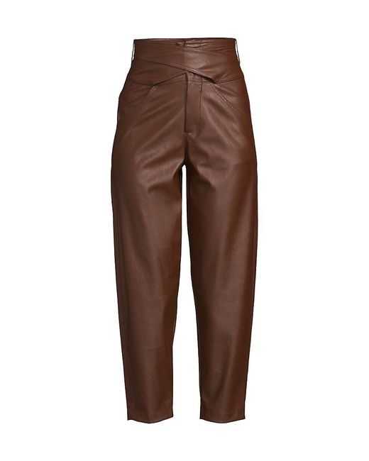 Pinko leather pants sale