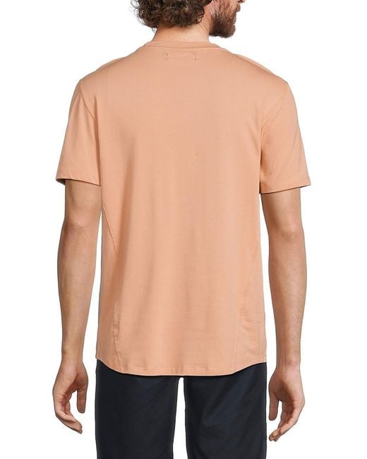 Kenneth Cole Blue 'Short Sleeve Tee for men