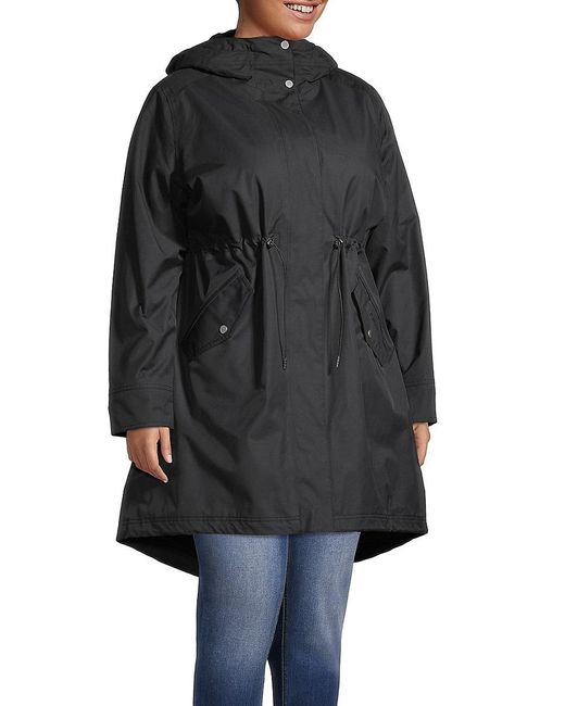 Barbour Plus Hooded Raincoat in Black Lyst