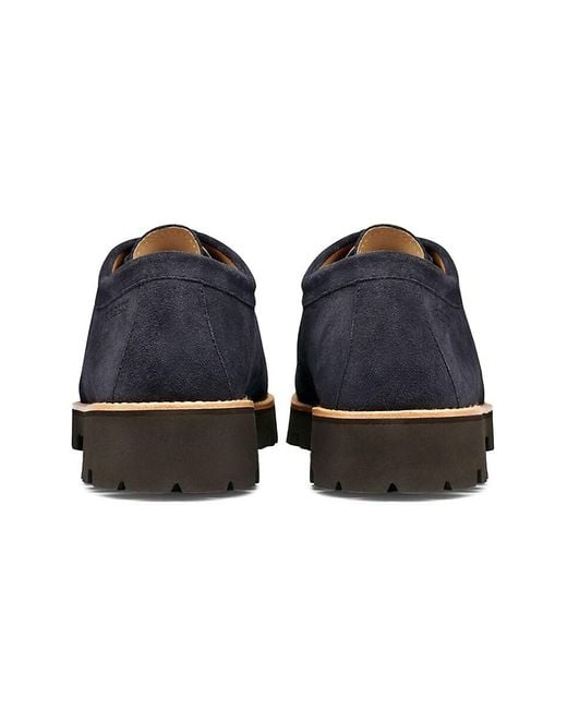 G.H.BASS Black Wallace Suede Boat Shoes for men