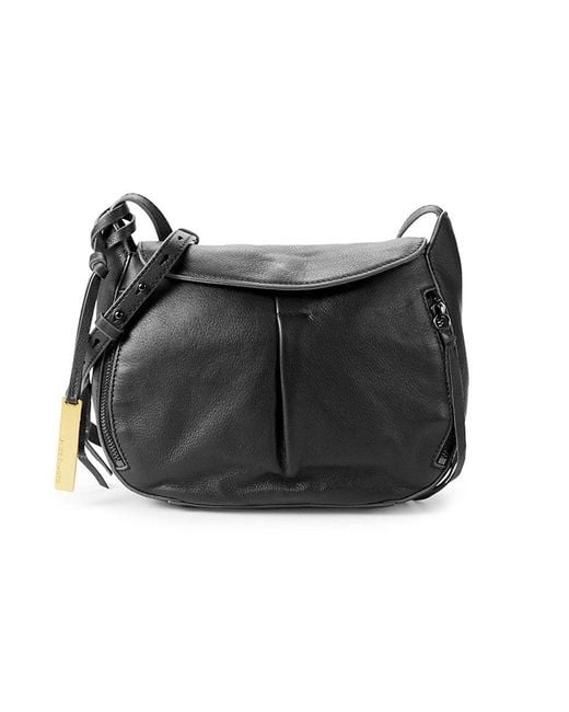 Vince Camuto Corla Leather Crossbody Bag in Black Lyst
