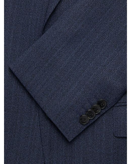 Boss Blue Huge 3-Piece Wool Blend Tuxedo for men
