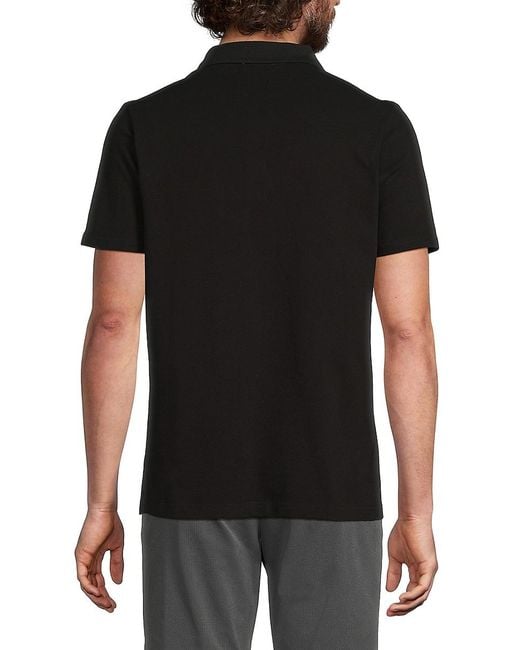 Bally Green Embroidered Logo Polo Shirt for men