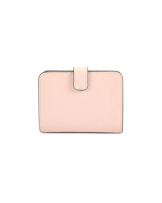 Furla Pink Logo Leather Wallet