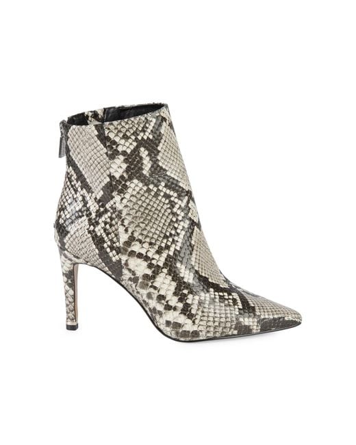 kenneth cole snakeskin boots