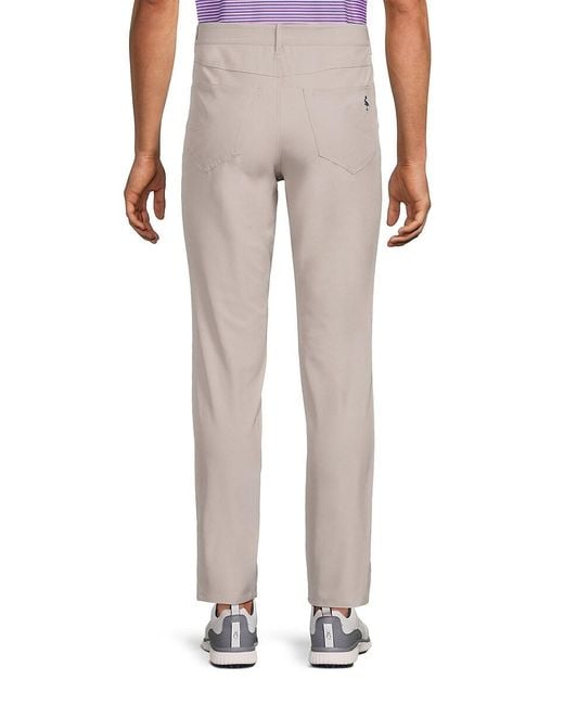 Tailorbyrd Blue Flat Front Pants for men