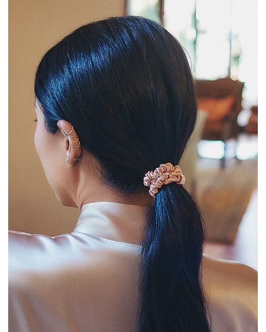 slip pure silk hair ties