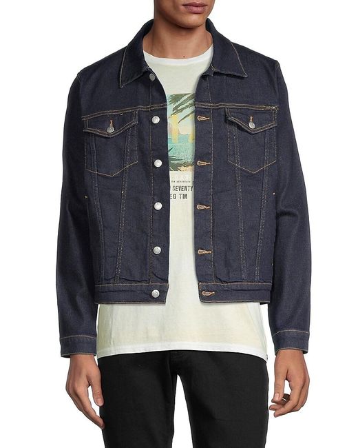 Jeans Condense Denim Jacket in Indigo 