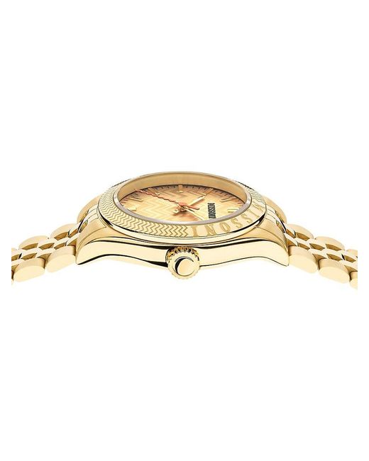 Missoni Metallic Classic 34mm Ip Yellow Goldtone Stainless Steel Bracelet Watch