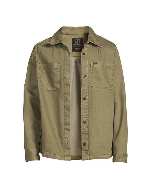 Buffalo David Bitton Josh Utility Jacket in Green for Men Lyst