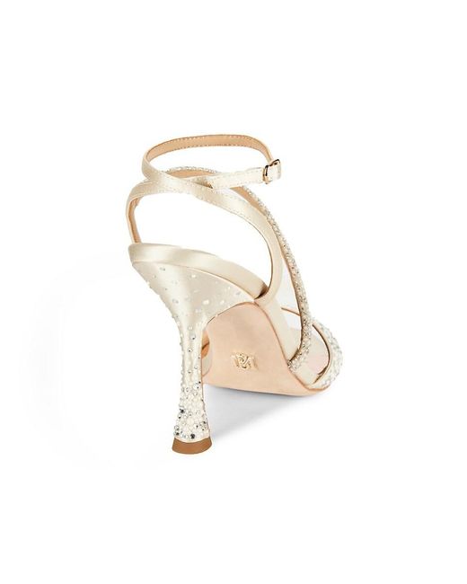 Badgley Mischka Embellished Sandals in Metallic Lyst Australia