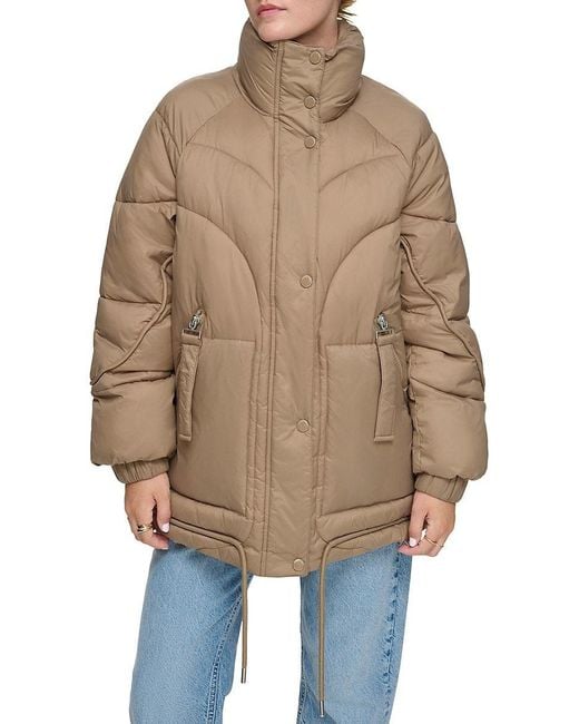 Andrew marc down jacket womens top