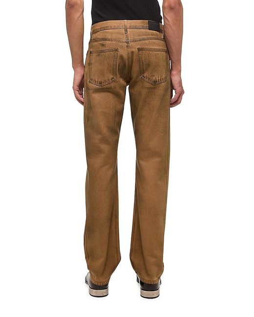 Helmut Lang Natural Worker Straight-Leg Jeans for men