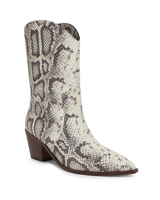 L'Agence Multicolor Claude 60Mm Snake Print Ankle Boots