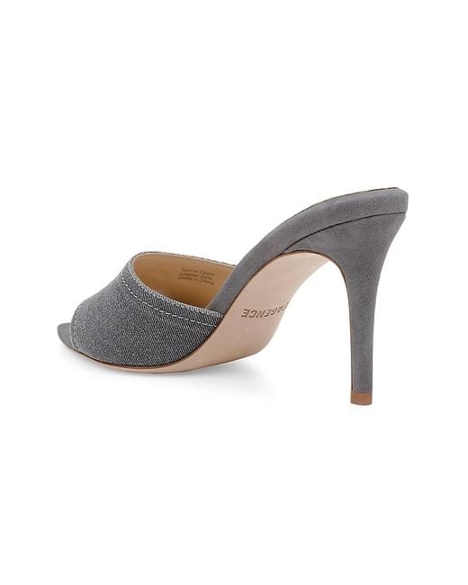 L'Agence Gray Lolita 85Mm Leather Mules