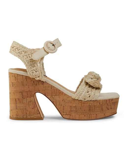 Nine West Metallic Comiele 90Mm Textured Sandals