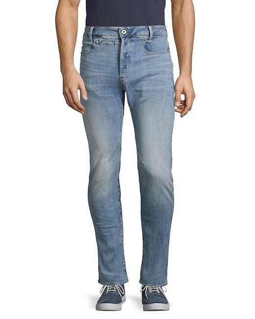 G-Star RAW Blue 5-pocket Slim Jeans for men