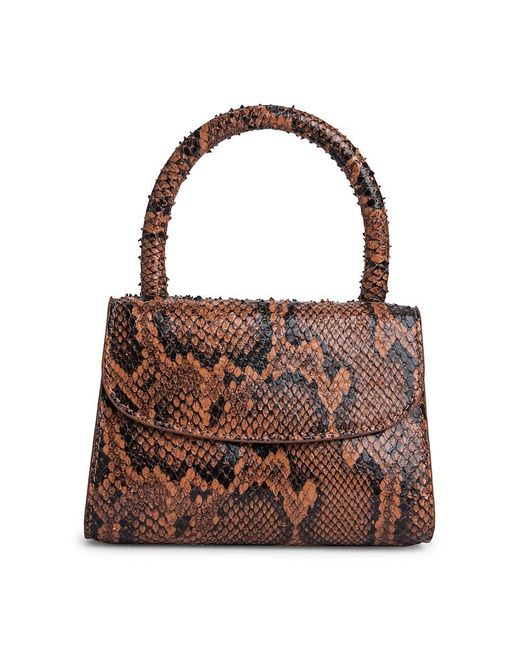 mini snake print bag