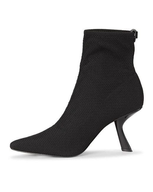 Karl Lagerfeld Black Kyle 80Mm Heeled Ankle Boots