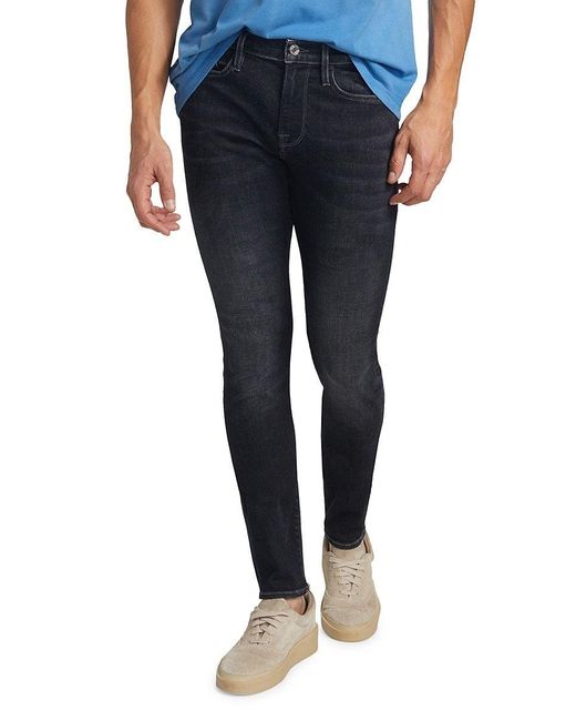 FRAME Jagger True Skinny Jeans in Blue for Men Lyst