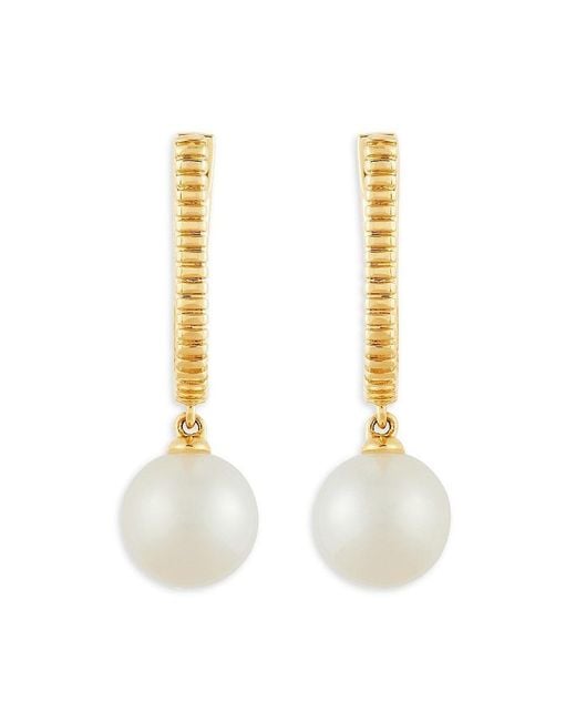 Saks fifth clearance avenue pearl earrings