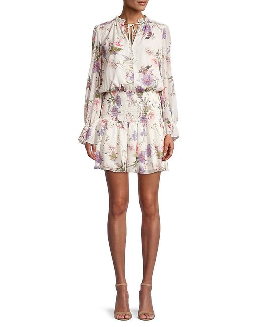 Yumi Kim Synthetic Floral Smocked 