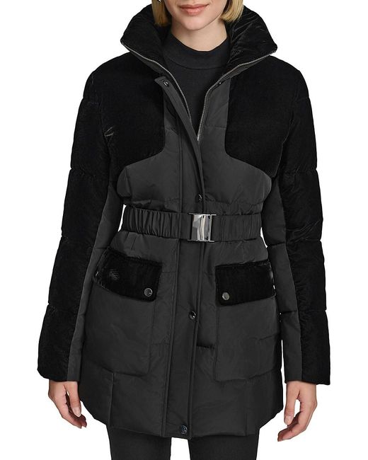 womens coats andrew marc puffer coats