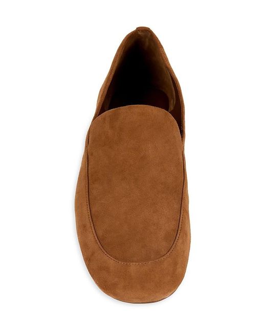 Vince Brown Deven Suede Loafers