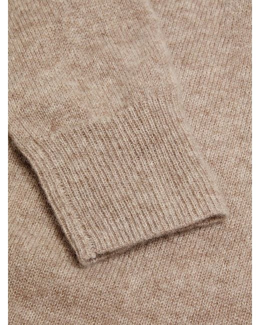 Saks Fifth Avenue Black High-Low Hem 100% Cashmere Sweater
