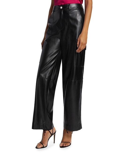 Cami NYC Black Shelly Faux Leather Pants