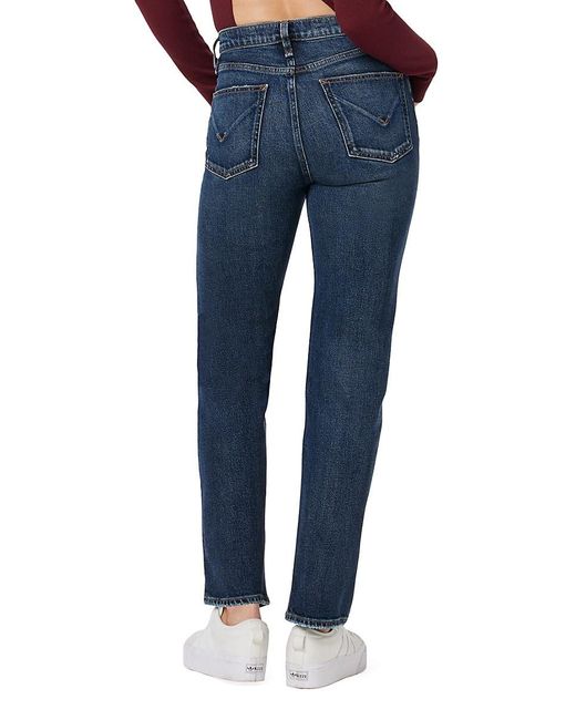 Hudson Blue Remi High Rise Straight Jeans