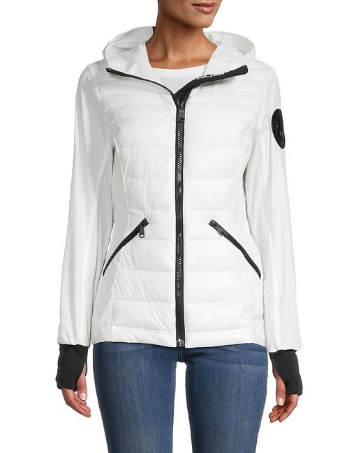 Pajar Cressy Quilted Puffer Jacket in White | Lyst UK
