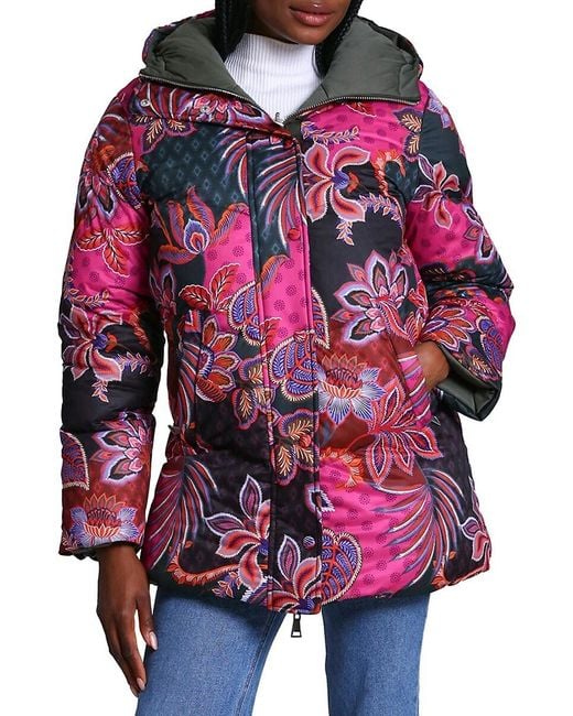Avec les filles 2025 hooded down puffer coat