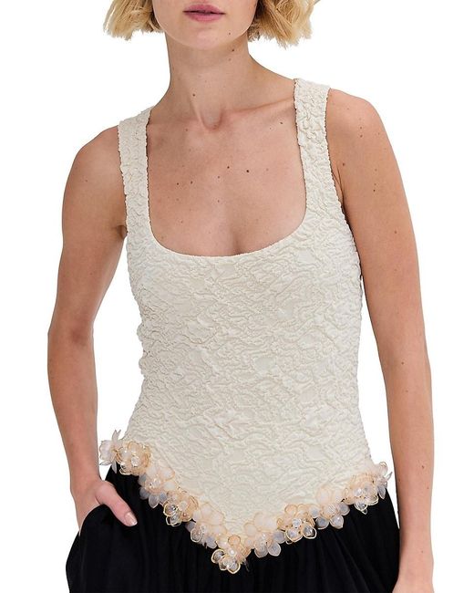 PATBO Black Papillon Jacquard Midi-Dress