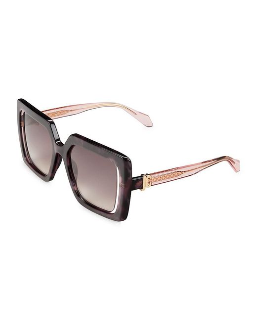 Just Cavalli Multicolor 53mm Square Sunglasses