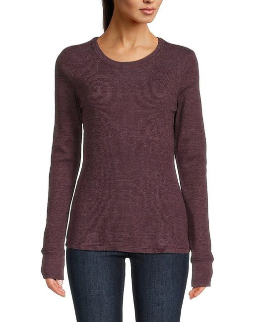 Michael stars top waffle pullover