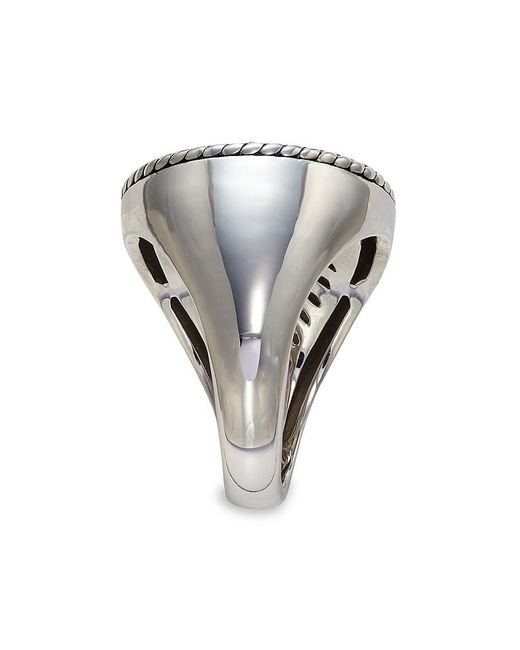 Effy Metallic Sterling Silver & Sapphire Ring for men