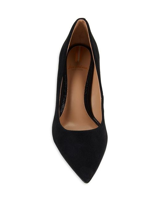Sam Edelman Cora Kitten Heel Sandal - Black Leather