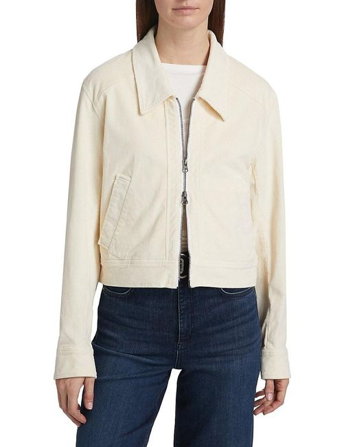 Rag & Bone Blue Anya Corduroy Jacket