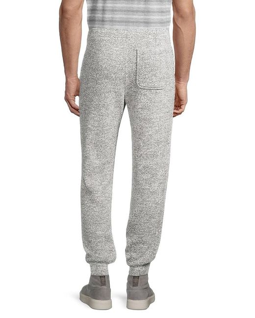 Vince Marlbed Fleece Joggers in Grey for Men Lyst UK