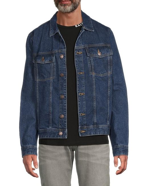 Buffalo David Bitton Men's Blue Joe Classic Denim Jacket