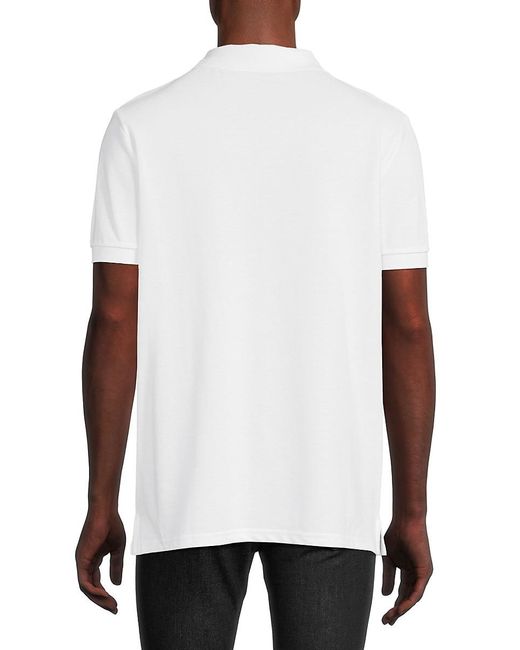 Crooks and Castles White 'Solid Polo for men