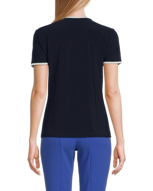 Tommy Hilfiger Blue Tipped Top