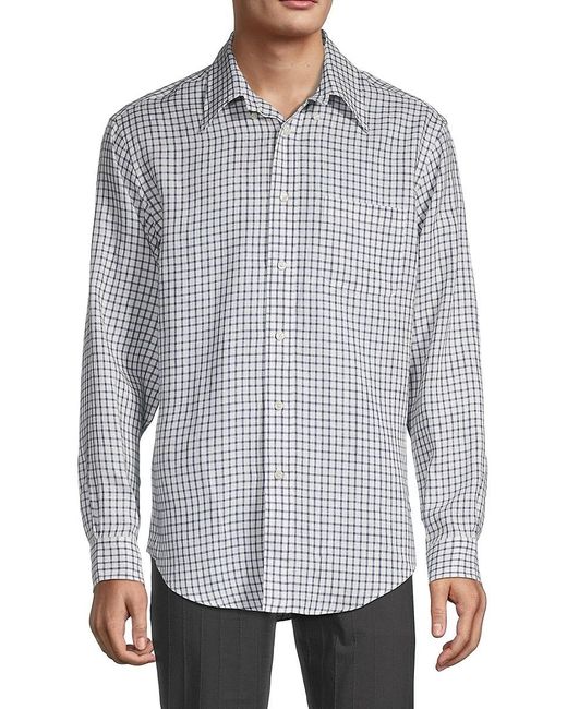 Brooks brothers gingham shirt Clearance