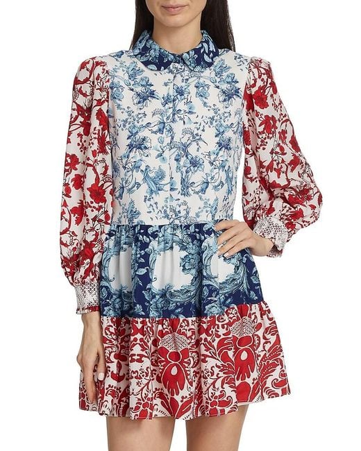 Alice + Olivia Paulie Tiered Dress